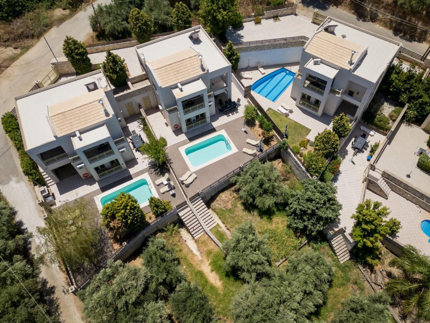 Villa With Private Pool Chania Sense Of Dream Villas Tavronitis エクステリア 写真