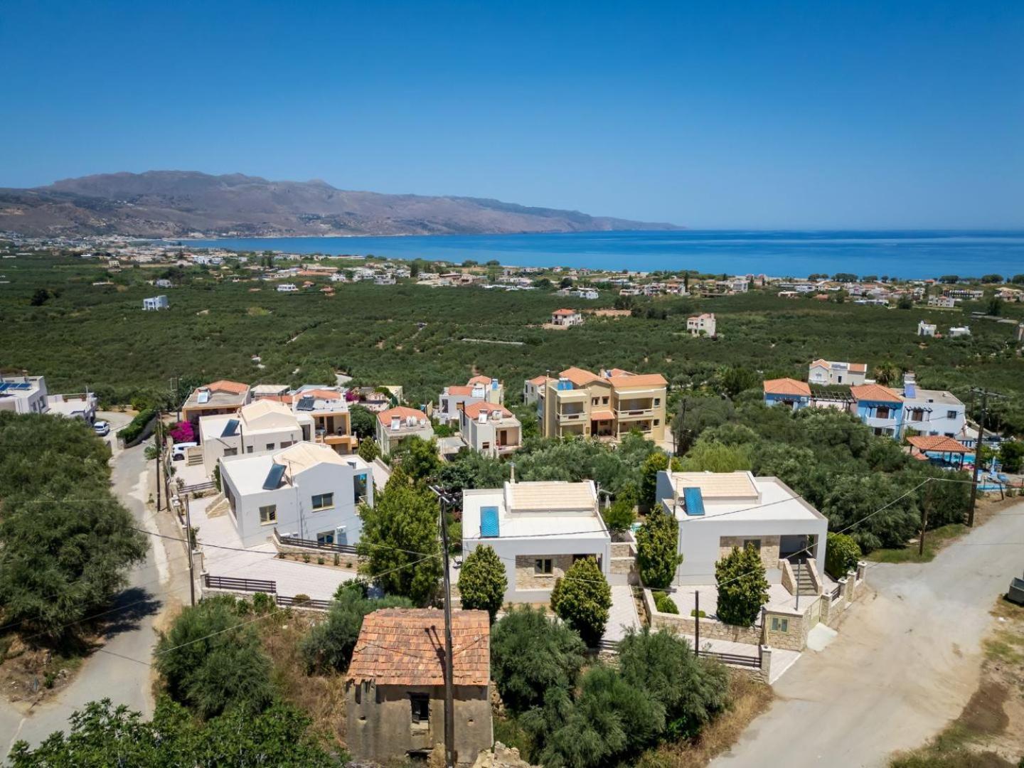 Villa With Private Pool Chania Sense Of Dream Villas Tavronitis エクステリア 写真